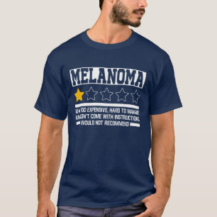 Melanoom Krijger Huidkanker Melanoom Bewustzijn T-shirt