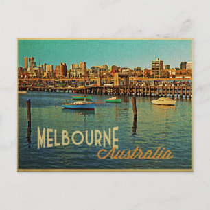 Melbourne Australia Briefkaart