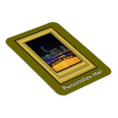 Melbourne Australia CBD Night Lights Magneet (Rechterzijde)