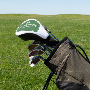 Melbourne Australia - Golf Course Destination Logo Golfheadcover