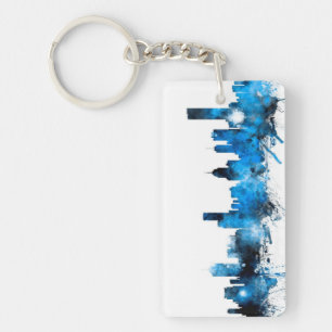 Melbourne Australia Skyline Sleutelhanger