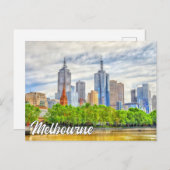 Melbourne, Australië Briefkaart (Voorkant / Achterkant)