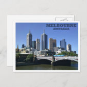 Melbourne - Australië Briefkaart (Voorkant / Achterkant)