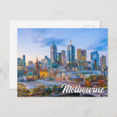 Melbourne, Australië Briefkaart (Voorkant / Achterkant)
