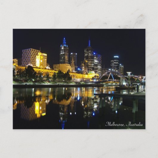 Melbourne, Australië Briefkaart (Voorkant)