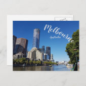 Melbourne - Australië Briefkaart (Voorkant / Achterkant)