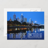 Melbourne, Australië Briefkaart (Voorkant / Achterkant)