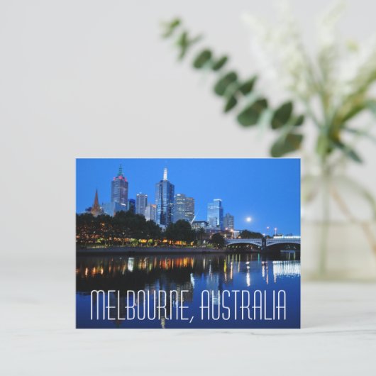Melbourne, Australie Carte postale (Debout devant)
