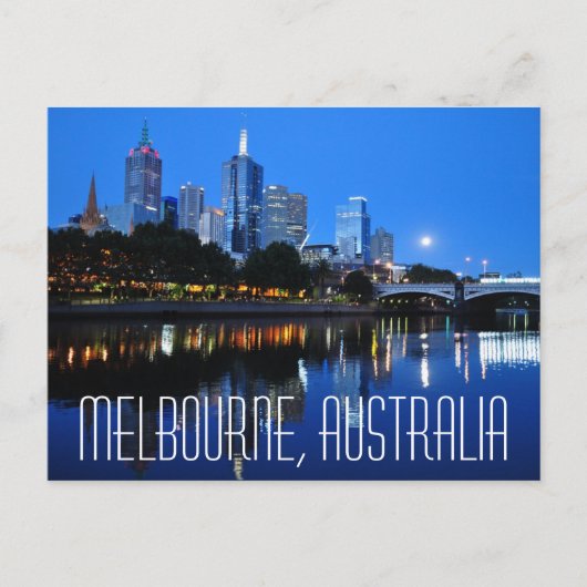 Melbourne, Australie Carte postale (Devant)