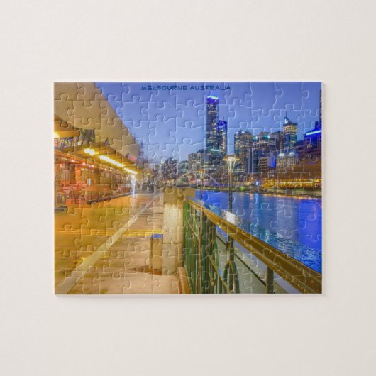 Melbourne Australië Legpuzzel (Horizontaal)