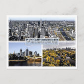 Melbourne - Australië - Mozaïek - Briefkaart (Voorkant)