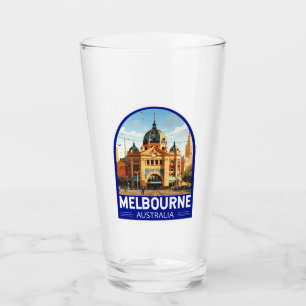 Melbourne Australië Reizen Kunst Vintage Glas