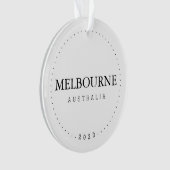 Melbourne Australie Simple Voyage international (devant)