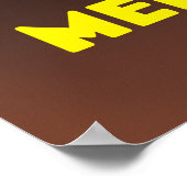 Melbourne Australië Tram Poster (Hoek)