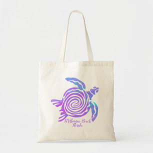 Melbourne Beach Florida Sea Turtle Tote Bag