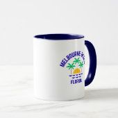 Melbourne Beach Floride Café Mug (Devant droit)