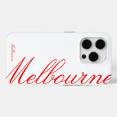 Melbourne - beau coque iphone (Verso (horizontal))