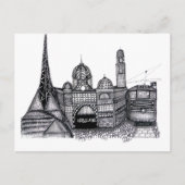 Melbourne Briefkaart (Voorkant)