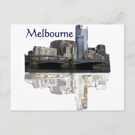Melbourne Briefkaart (Voorkant)