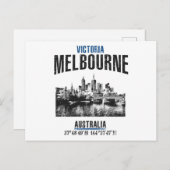 Melbourne Briefkaart (Voorkant / Achterkant)