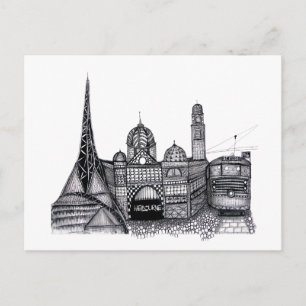 Melbourne Briefkaart