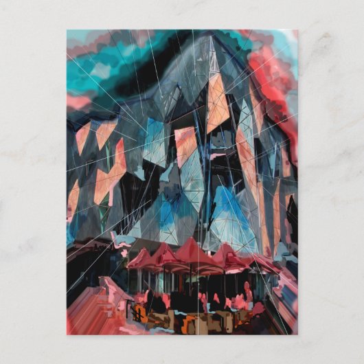 Melbourne Briefkaart (Voorkant)