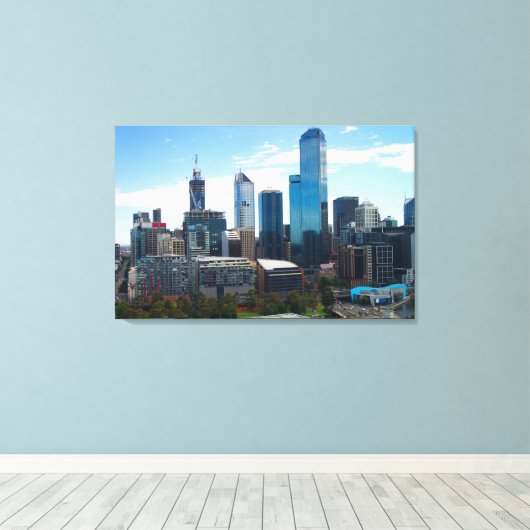 Melbourne Canvas Afdruk (Insitu (Houten vloer))