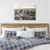 Melbourne City Canvas Afdruk (Insitu (Slaapkamer))