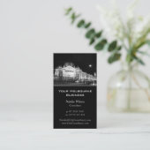 Melbourne City Skyline - Carte de visite (Debout devant)