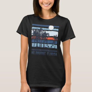 Melbourne Florida Summer Travel 80 s strand T-shirt