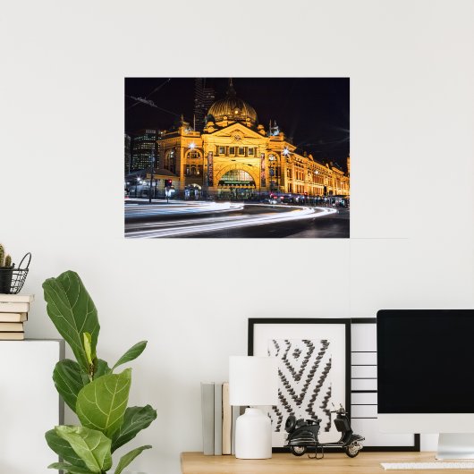 Melbourne Icon Poster (Thuiskantoor)