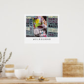 Melbourne Lanes No.1 Poster (Keuken)