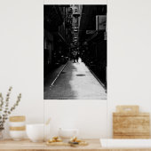 Melbourne Laneway Poster (Keuken)