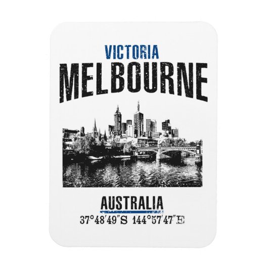 Melbourne Magneet (Verticaal)