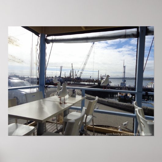 Melbourne - Mornington Beach Lunchtime Poster (Voorkant)