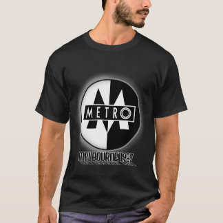 Melbourne  nachtclub logo "Metro" 1987 T-shirt