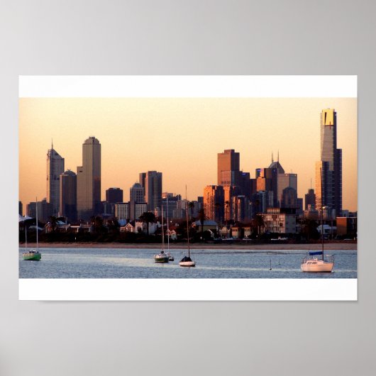 Melbourne Poster (Voorkant)