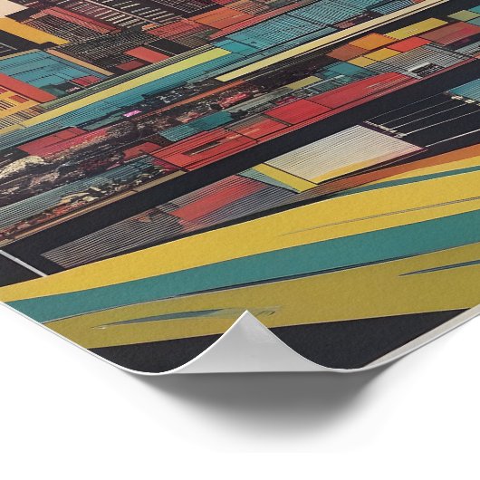 Melbourne poster vintage (Coin)