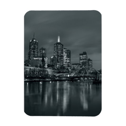 Melbourne 's nachts magneet (Verticaal)