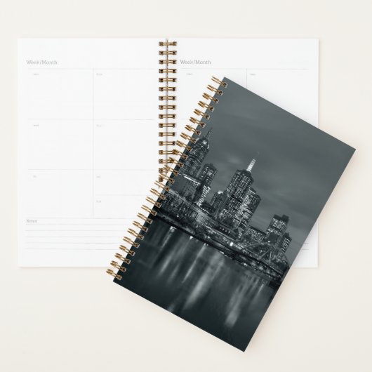Melbourne 's nachts planner (Display)