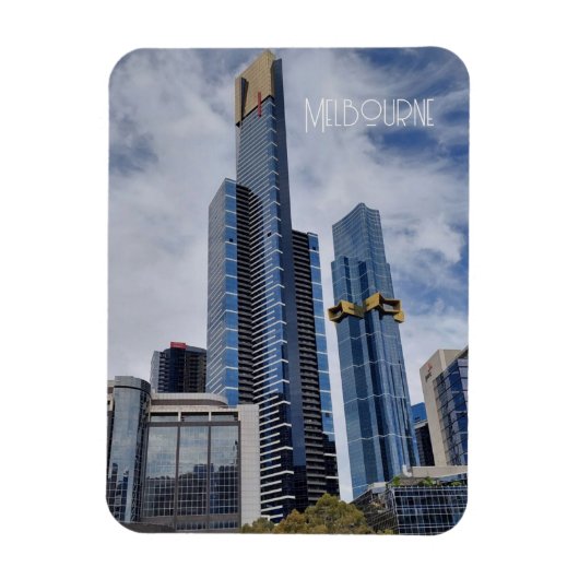 Melbourne Silhouet Magneet (Verticaal)