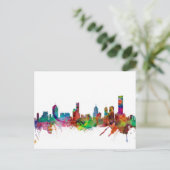 Melbourne Skyline Briefkaart (Staand voorkant)