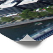 melbourne skyline poster van 14.95 uur (Hoek)