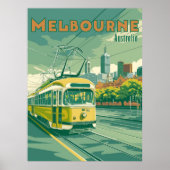 Melbourne Souvenir | tram Melbourne Poster (Voorkant)