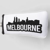 Melbourne stad Australië Victoria skyline souvenir Golfheadcover (Voorkant)