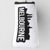 Melbourne stad Australië Victoria skyline souvenir Golfheadcover (Draai 90)