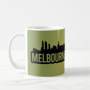 Melbourne stad Australië Victoria skyline souvenir Koffiemok