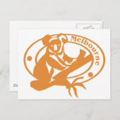 Melbourne Stamp Briefkaart (Voorkant / Achterkant)