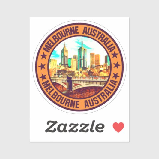 Melbourne Sticker (Vel)