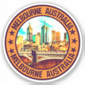 Melbourne Sticker (Voorkant)